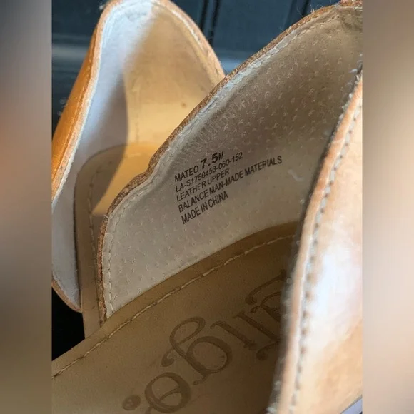 Anthropologie Latigo Mateo Woven Slip On Flats Size 7.5 - Picture 3 of 5